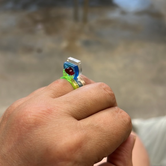 Lickety Cut Handmade Fishbowl Ring - Picture 4 of 4